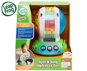 LeapFrog Baby Spin & Sing Alphabet Zoo Ball Toy