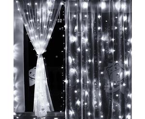 Led Curtain Lights Wedding Indoor Outdoor Christmas Garden Party COOL WHITE