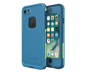 Lifeproof iPhone 7/8 Fre Case Blue Lime WATERPROOFDIRTPROOFSNOWPROOFDROPPROOF(Survives drops from 6.6 feet /2 meters)