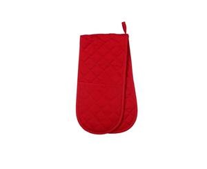 Love Colour Double Oven Glove Scarlet