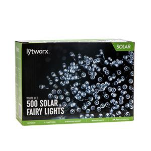 Lytworx 500 White LED Solar Party Lights