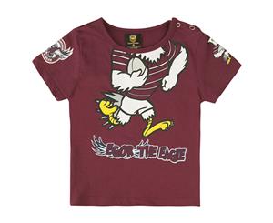 Manly Sea Eagles NRL Infant Mascot 'Egor the Eagle' Tee T-Shirt Size 1