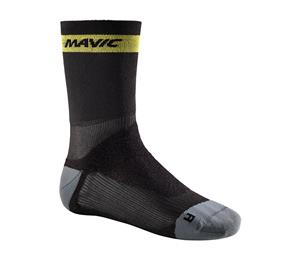 Mavic Ksyrium Pro Thermo+ Bike Socks Black/Dark Cloud