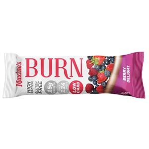 Maxines Burn Bar Berry Delight 40g