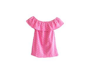 MeMaster - Baby Girls Floral Dress - Pink