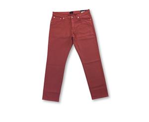 Men's Gant Slim Fit Cotton Canvas Jeans In Mineral Red