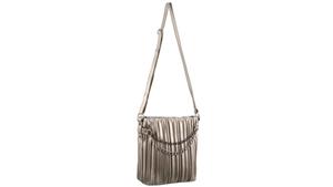Milleni Cross-Body Bag with Front Chainu00a0- Pewter