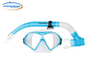 Mirage Adult Tropic Mask & Snorkel Set - Blue