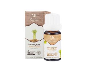 Mt Retour-Lemongrass Essential Oil Certified Organic 10ml
