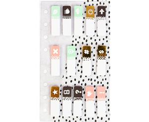 My Prima Planner Clear Tabs 14/Pkg-Assorted