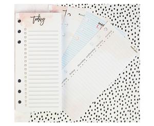 My Prima Planner List Inserts-4 Pads/15 Sheets Each