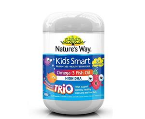 Nature's Way-Kids Smart Omega 3 Fish Oil Trio 180 Capsules