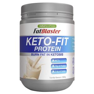 Naturopathica Fatblaster Keto Fit Protein Shake Vanilla 300g