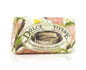 Nesti Dante Dolce Vivere Fine Natural Soap Roma Olenander In Bloom Muscat & Fig 250g/8.8oz