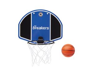New Zealand Breakers 19/20 Official NBL Mini Basketball Backboard