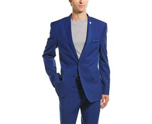 Nick Graham 2Pc The Everywhere Cut Modern Fit Suit With Flat Pant