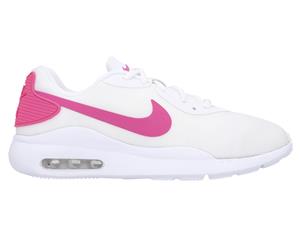 Nike Women's Air Max Oketo Shoe - White/Laser Fuchsia