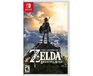 Nintendo Switch Game The Legend of Zelda Breath of the Wild