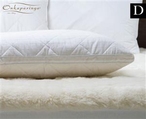 Onkaparinga Australian Wool Reversible Waterproof Double Bed Underlay