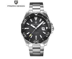 PAGANI Luxury Men's Watch Luminous Hands Display Automatic Mechanical Stainless Steel Band Watches