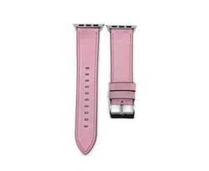 Pastel Color Leather Watch Band
