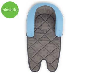 Playette Baby Air-Flow Head Support - Charcoal/Blue