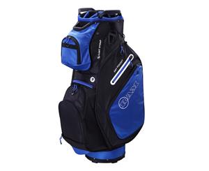 Ram Golf FX Deluxe Golf Cart Bag with 14 Way Divider Top - Blue