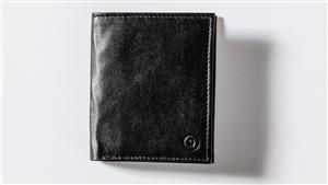 Rockefeller Slim Leather Wallet - Black