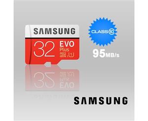 SAMSUNG 32GB UHS-I Plus EVO CLASS 10 U1 Without ADAPTOR 95R/20W MB-MC32G