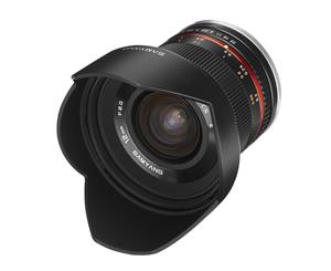 Samyang 12mm F2.0 NCS CS Lens for Micro 4/3 - Black