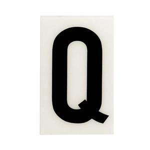 Sandleford 60 x 35mm White Self Adhesive Letter Q