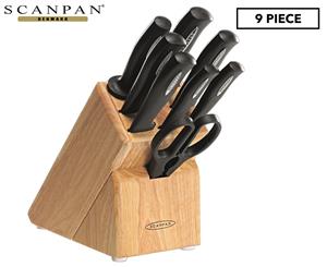Scanpan Microsharp 9-Piece Knife Block Set