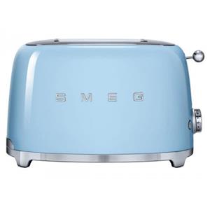 Smeg - TSF01PBAU - 50's Retro Style Aesthetic 2 Slice Toaster - Pale Blue