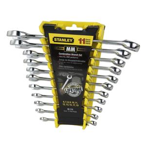 Stanley 11 Piece Metric Combination Wrench Set