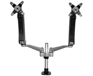 StarTech Dual Monitor Arm - Stackable - One-Touch Height Adjustment