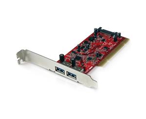StarTech Dual Port PCI SuperSpeed USB 3 Controller Card with SATA Power