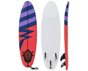 Surfboard XPE for Kids Adults 170cm Stripe Removable Fin Lightweight