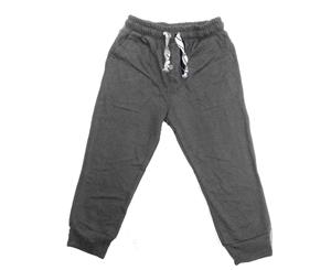 Tarn Kids Skinny Track Slim Trousers Pants - Light Grey