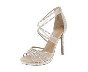 Thalia Sodi Womens Ceara Embellished Stiletto Evening Sandals