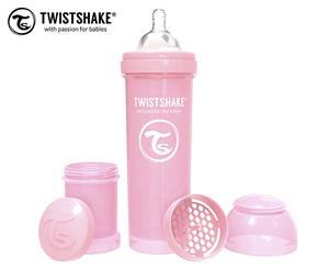 Twistshake Anti-Colic 330mL Baby Bottle - Pastel Pink