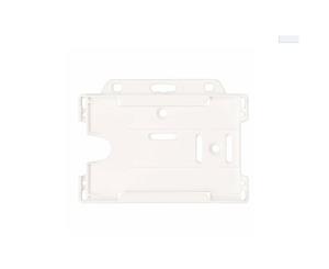 Vega Plastic Card Holder (Clear Transparent) - PF2710