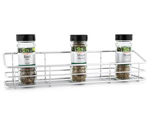 White Magic i-Hook Kitchen Spice Rack - Stainless Steel