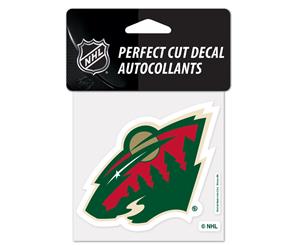 Wincraft Decal Sticker 10x10cm - NHL Minnesota Wild - Multi