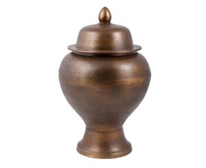 ZANZIBAR Large 55cm Ginger Pot - Bronze