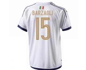 2006 Italy Tribute Away Shirt (Barzagli 15)