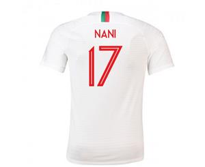 2018-2019 Portugal Away Nike Football Shirt (Nani 17)