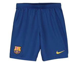 2019-2020 Barcelona Home Nike Football Shorts Blue (Kids)