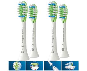 4PK Philips Sonicare Premium Replacement Brush Heads for Electric Toothbrush Wht