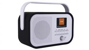 Akai Portable DAB/DAB+/FM Clock Radio