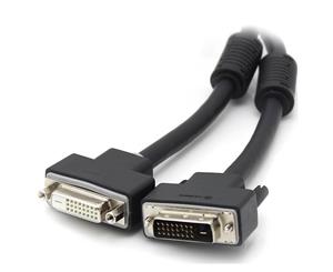 Alogic 5m DVI-D Dual Link Extension 4K Video Cable Male to Female DVI-DL-05-MF